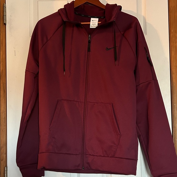 Nike Other - Nike Men's Burgundy Performance Jacket
